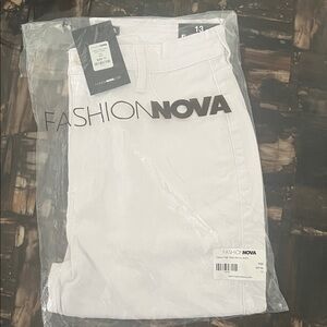 Fashion Nova Crisp White Denim
